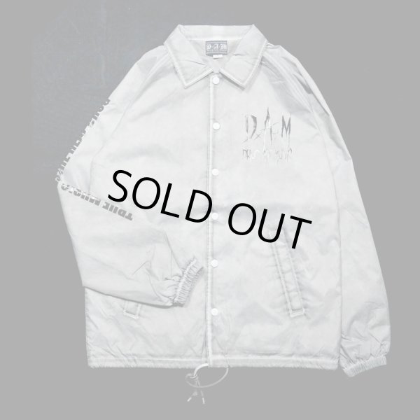 画像2: [DxAxM]-SATANISM OIL WASH JACKET-GREY- (2)