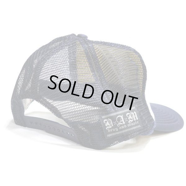 画像3: [DxAxM]-KLASSiC MESH CAP-WHITE/NAVY- (3)