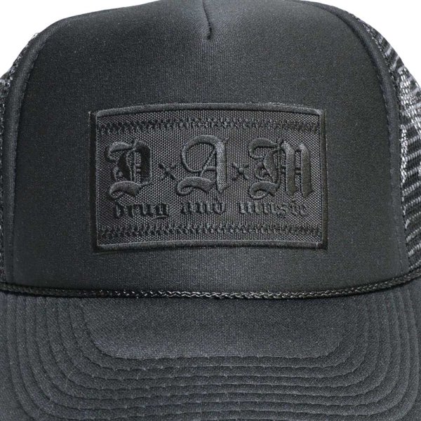 画像2: [DxAxM]-KLASSiC MESH CAP-MAD BLACK- (2)