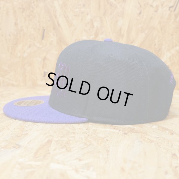 画像3: [DxAxM]-KLASSiC SNAP BACK CAP-BKxPPL- (3)