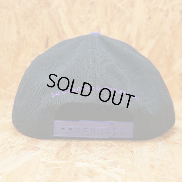 画像4: [DxAxM]-KLASSiC SNAP BACK CAP-BKxPPL- (4)