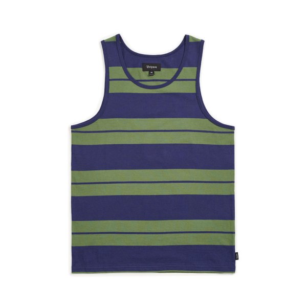 画像1: [BRIXTON]-HILT TANK-LEAF/PATRIOT BLUE- (1)