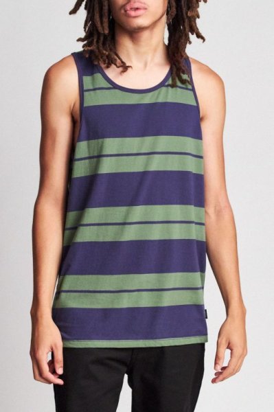 画像2: [BRIXTON]-HILT TANK-LEAF/PATRIOT BLUE- (2)
