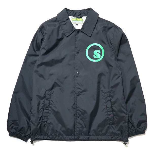 画像1: [seedleSs]-STANDARD COACHES JKT-BLACK- (1)