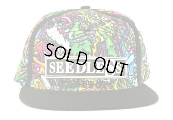 画像3: [seedleSs]-SEEDLESS X TREETOP Snap Back Cap- (3)