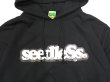 画像3: [seedleSs]-COOP PULL OVER HOODY-Black- (3)