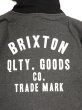 画像4: -40%off-[Brixton]-WOODBURN HOOD FLEECE-H CCL/BK- (4)