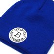 画像1: -40%off-[BLACK FLYS]-CIRCLE KNIT CAP-ROYAL- (1)