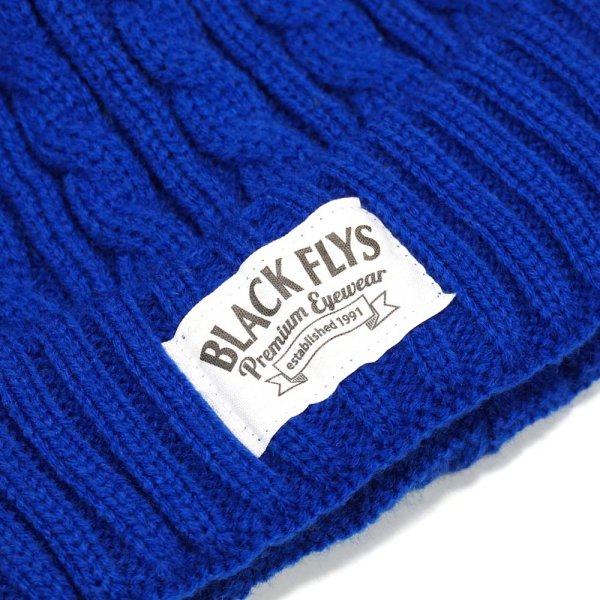 画像3: [BLACK FLYS]-PREMIUM CABLE KNIT-ROYAL- (3)
