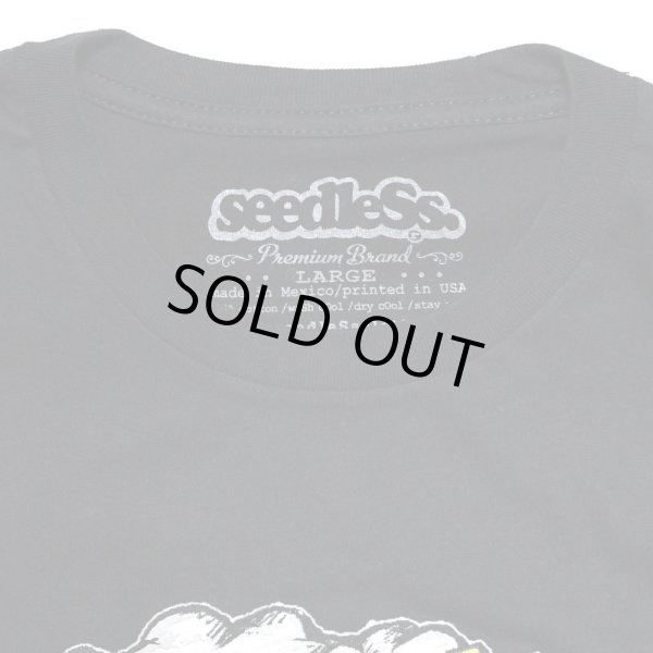 画像4: [seedleSs]-KEEP ROLLIN Tシャツ-Black- (4)