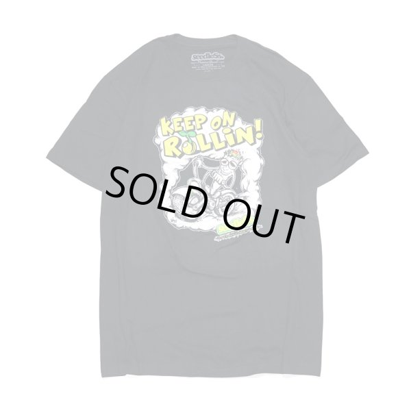 画像1: [seedleSs]-KEEP ROLLIN Tシャツ-Black- (1)