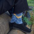 画像4: [SURF SKATE CAMP]-V Line Socks-NAVY- (4)