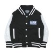 画像1: [DxAxM]-KIDS STADIUM JACKET-BK/H.GRY- (1)