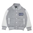 画像1: [DxAxM]-KIDS STADIUM JACKET-H.GRY/WHT- (1)