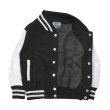 画像4: [DxAxM]-KIDS STADIUM JACKET-BK/H.GRY- (4)