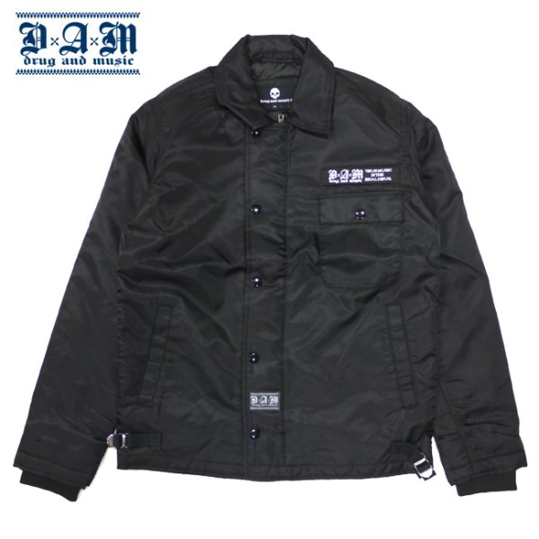 画像1: [DxAxM]-A-2 JACKET-BLACK- (1)