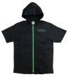 画像2: [seedleSs]-sd zip hoody shrts 2019-black/green ZIP- (2)