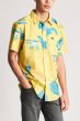 画像2: [BRIXTON]-CHARTER PRINT S/S WVN-YEL- (2)