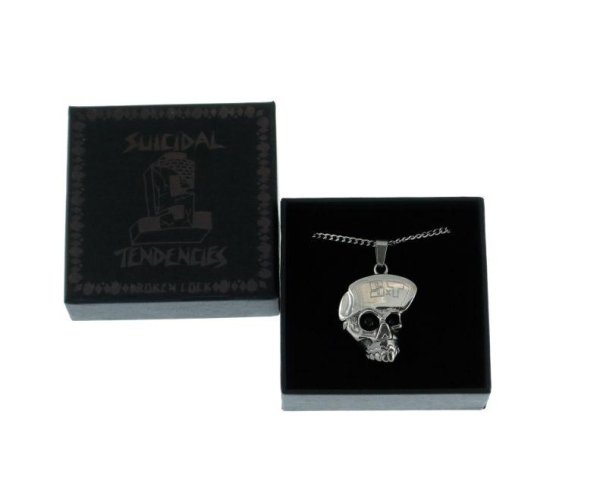 画像1: [SUICIDAL TENDENCIES]-Stainless Steel CYCO SKULL Chain Necklace-LIMITED-  (1)