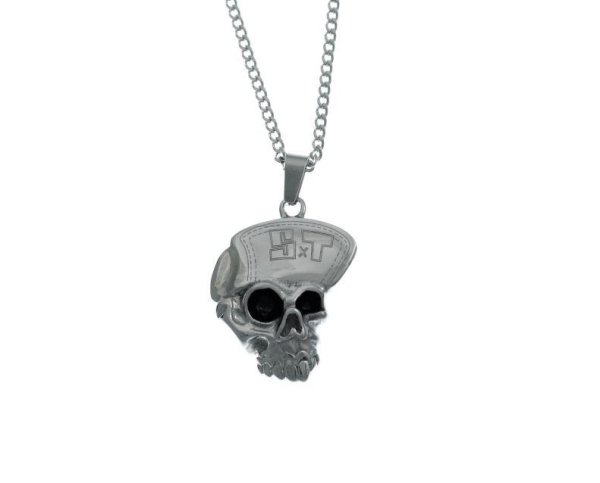 画像2: [SUICIDAL TENDENCIES]-Stainless Steel CYCO SKULL Chain Necklace-LIMITED-  (2)