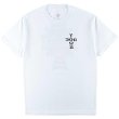 画像2: [DOG TOWN]Cross Logo NEON S/S Tee-WHITE- (2)