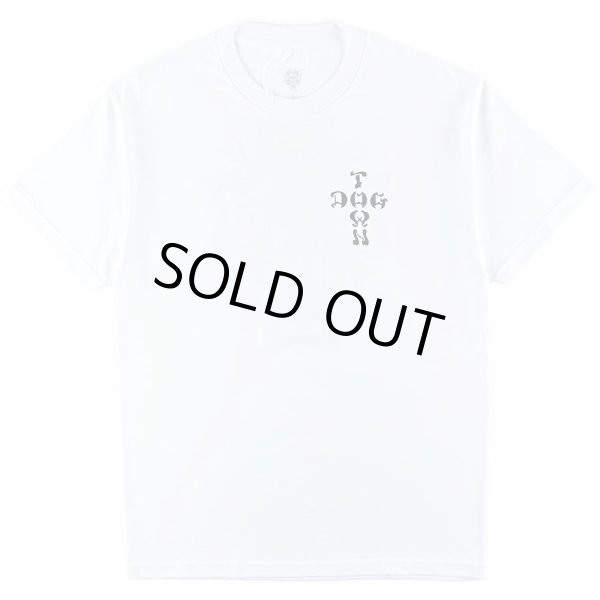 画像2: [DOG TOWN]Cross Logo NEON S/S Tee-WHITE- (2)