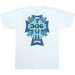 画像1: [DOG TOWN]-Cross Logo color S/S Tee-WHITE- (1)