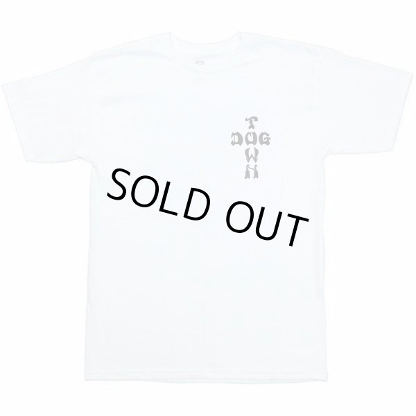 画像2: [DOG TOWN]-Cross Logo color S/S Tee-WHITE- (2)
