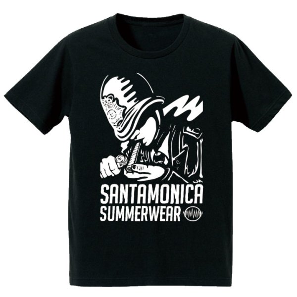 画像1: [SANTAMONICA SUMMER WEAR]-Police need xxxx S/S Tee-BLACK- (1)