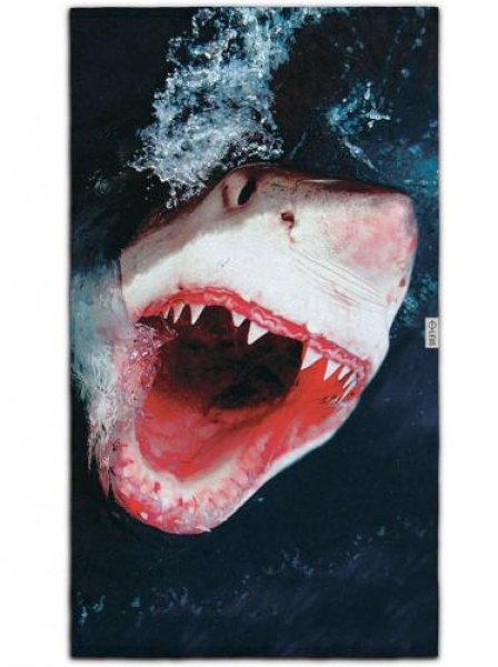 画像1: [LEUS]-GREAT WHITE-surf towel- (1)