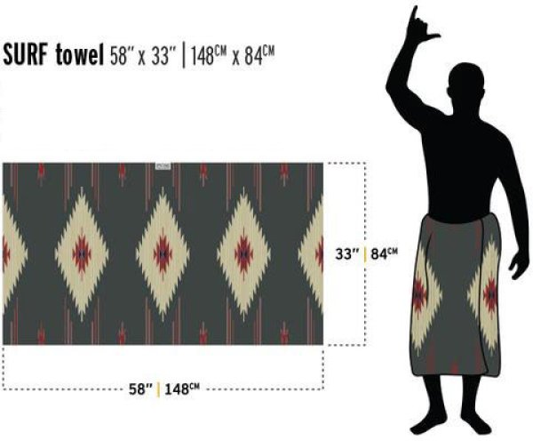 画像3: [LEUS]-GREAT WHITE-surf towel- (3)