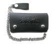 画像1: [SUICIDAL TENDENCIES]-ST LEATHER CHAIN WALLET- (1)