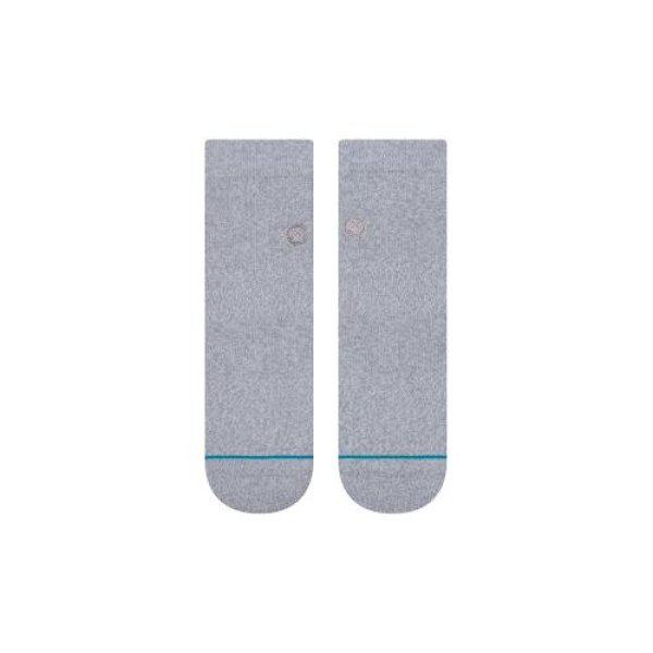 画像2: [STANCE]-ICON QTR-GREY HEATHER- (2)
