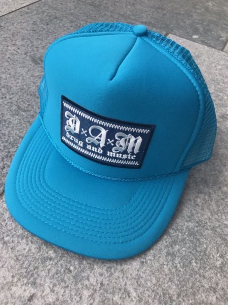 画像1: [DxAxM]-KLASSiC Mesh Cap-Sea Blue- (1)