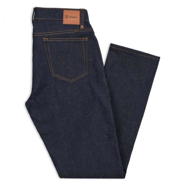 画像1: [BRIXTON]-RESERVE STANDARD FIT 5-POCKET DENIM PANTS- (1)