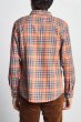 画像4: [BRIXTON]-BOWERY L/S FLANNEL-SALMON/NAVY- (4)