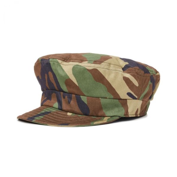 画像1: [BRIXTON]-FIDDLER UNSTRUCTURED CAP-WOODLAND CAMO- (1)