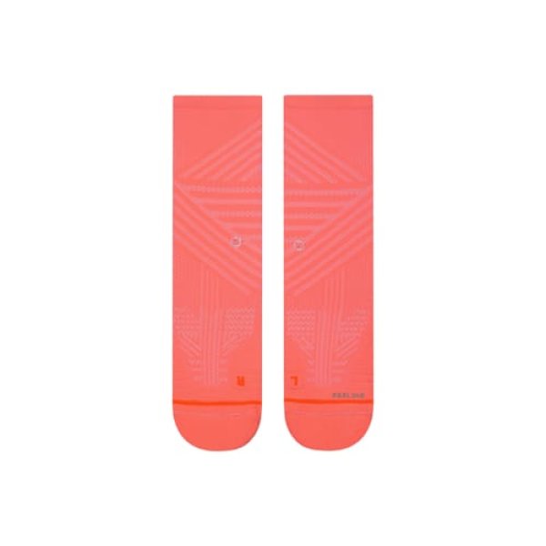 画像2: [STANCE WOMEN]-UNCOMMON TRAIN CREW-NEON CORAL- (2)