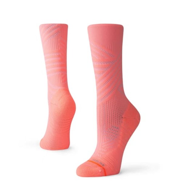 画像1: [STANCE WOMEN]-UNCOMMON TRAIN CREW-NEON CORAL- (1)