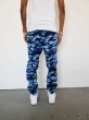 画像5: [NEO BLUE]-7627 Camo Blue Joggers- (5)