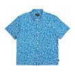 画像1: [BRIXTON]-LOVITZ S/S WVN-Royal/White- (1)