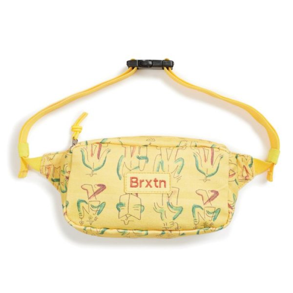 画像1: [BRIXTON]-GATE HIP PACK-Yellow- (1)