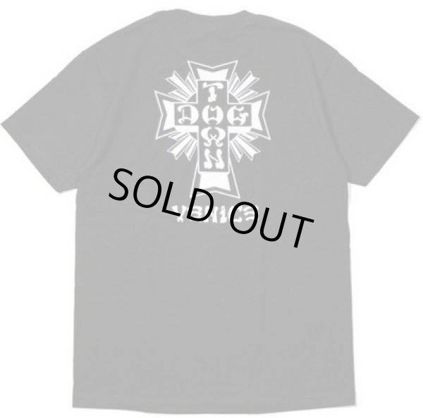 画像1: [DOGTOWN]-Cross Logo x VENiCE Tee-BLACK- (1)
