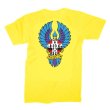 画像1: [DOGOWN]-Big Foot Blue Wings Tee-YELLOW- (1)