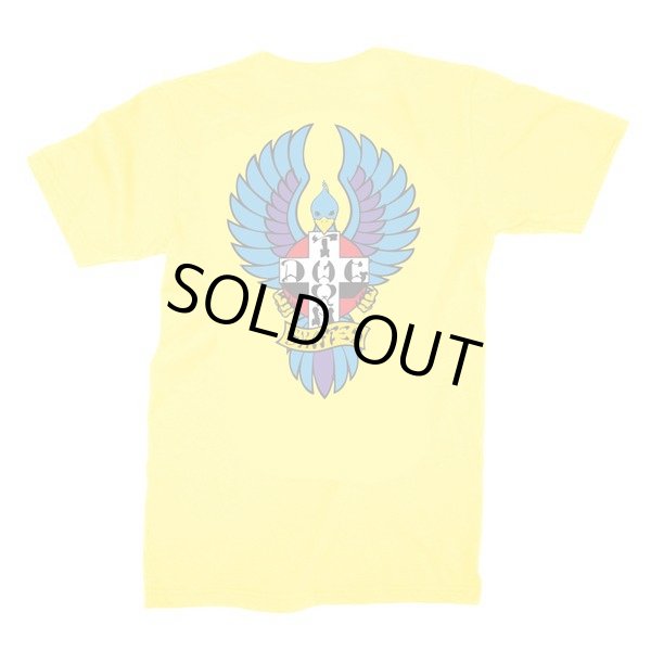 画像1: [DOGOWN]-Big Foot Blue Wings Tee-YELLOW- (1)