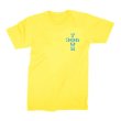 画像2: [DOGOWN]-Big Foot Blue Wings Tee-YELLOW- (2)