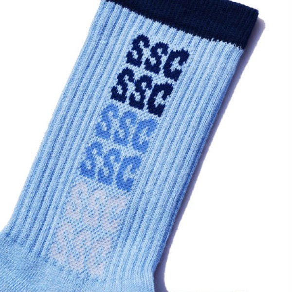 画像2: [SURF SKATE CAMP]-Rainbow socks-BLUE/NAVY- (2)