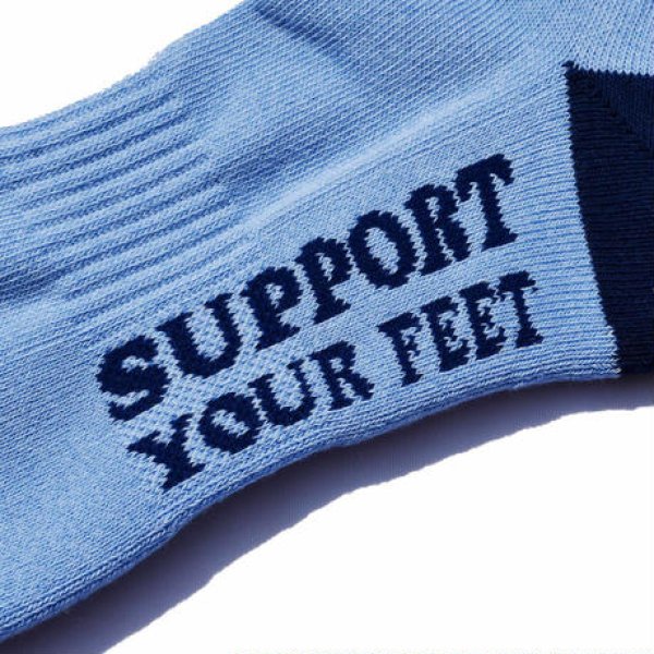 画像3: [SURF SKATE CAMP]-Rainbow socks-BLUE/NAVY- (3)