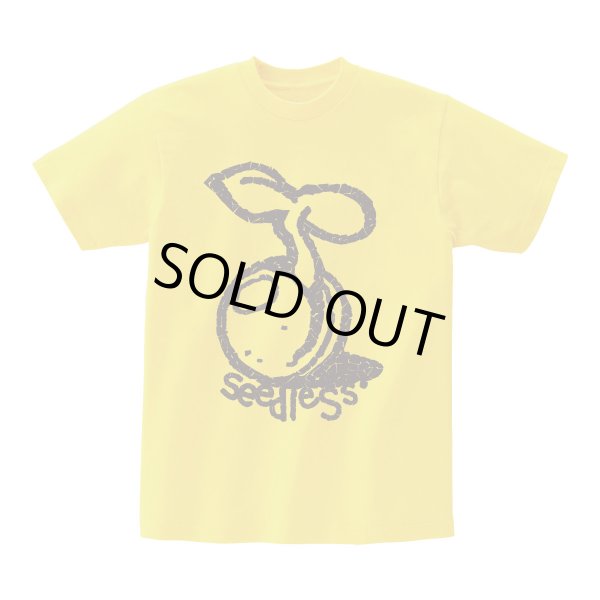 画像1: [seedleSs]-tear and paste sprout S/S Tee-Daisy- (1)
