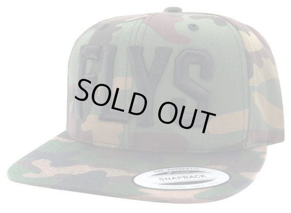 画像1: [BLACK FLYS]-FLYS Snapback Cap-CAMO- (1)